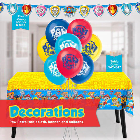 Unique Paw Patrol balloons pack creates colorful decor and photo-worthy moments.