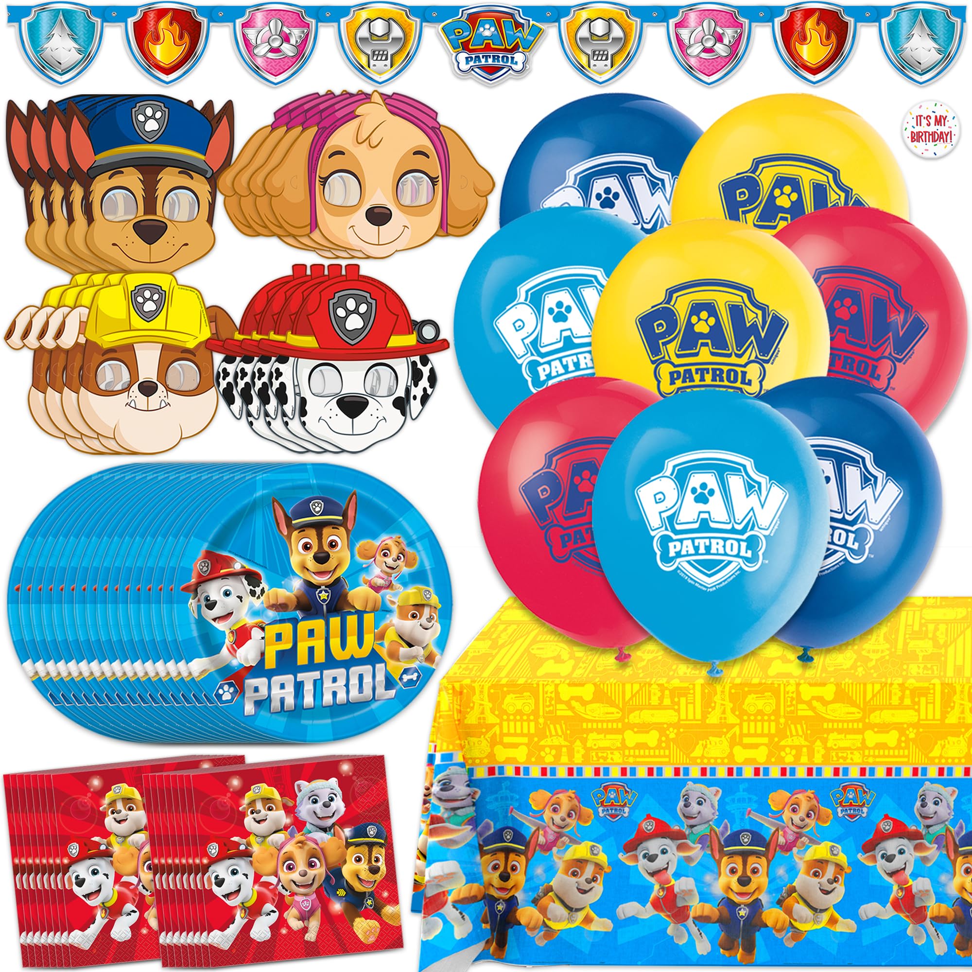 Unique Paw Patrol 5ft banner for a bold birthday backdrop