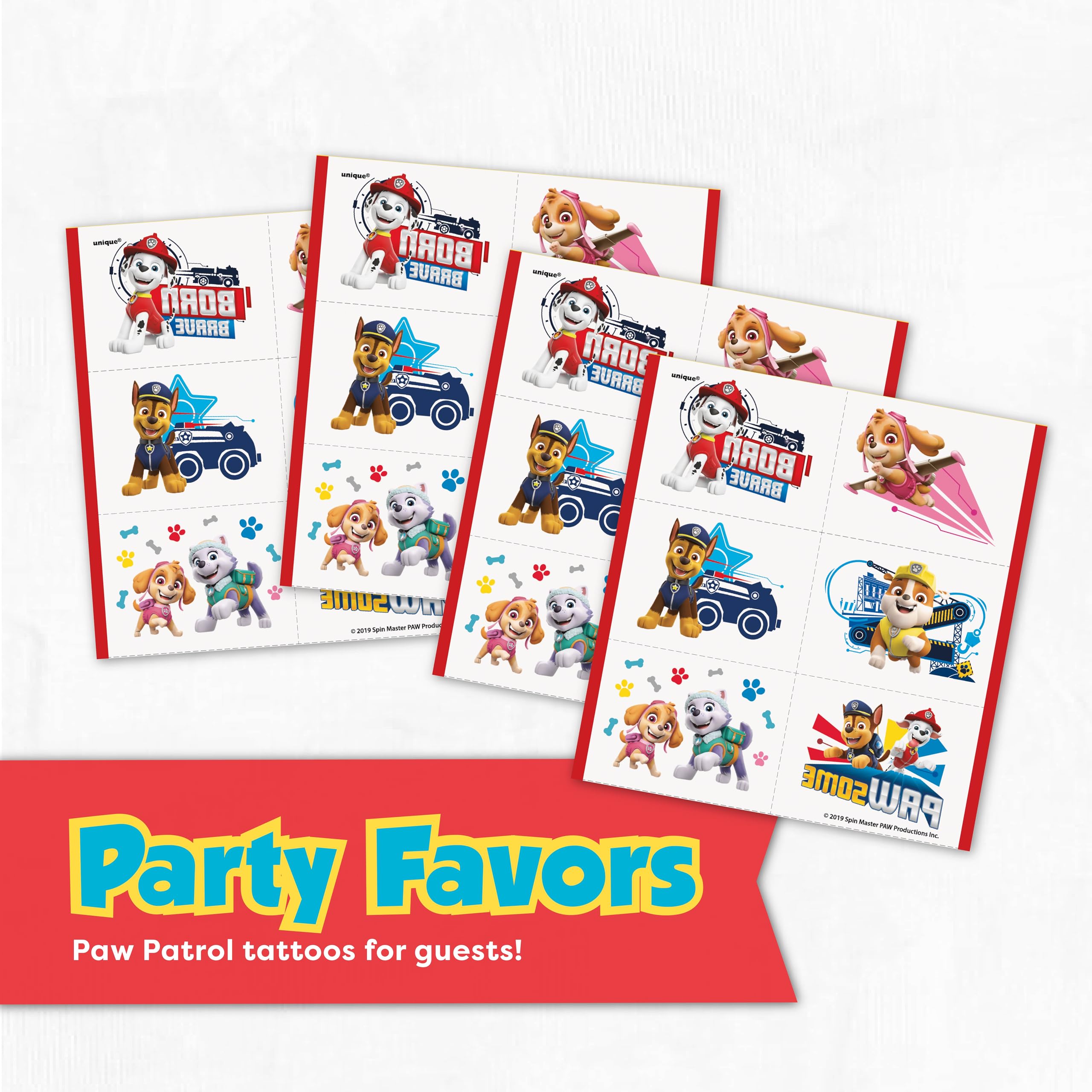 Unique Paw Patrol birthday button for the guest of honor