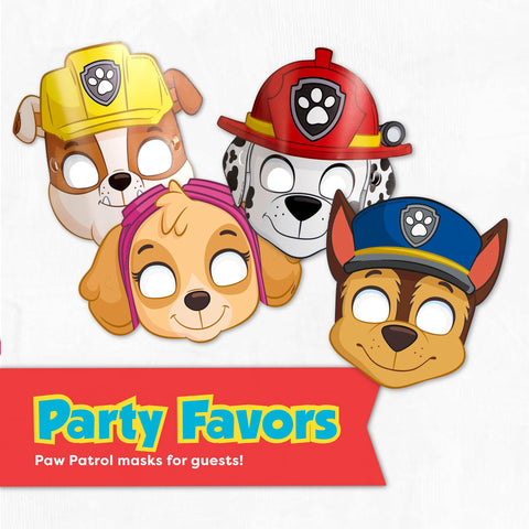 Unique Paw Patrol birthday button highlights the guest of honor