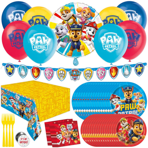 Unique Paw Patrol foil balloon as a bold birthday focal point