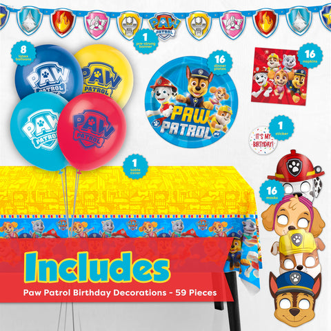 Unique Paw Patrol tablecloth 54x84 protects surfaces and photographs well