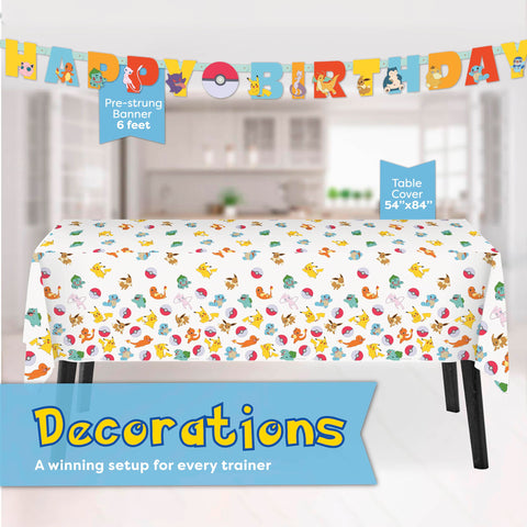 Unique Pokemon plates handle cake and snacks without leaking or sagging.