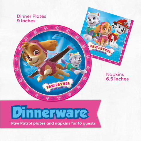Unique Skye Paw Patrol character masks adding interactive dress-up fun.