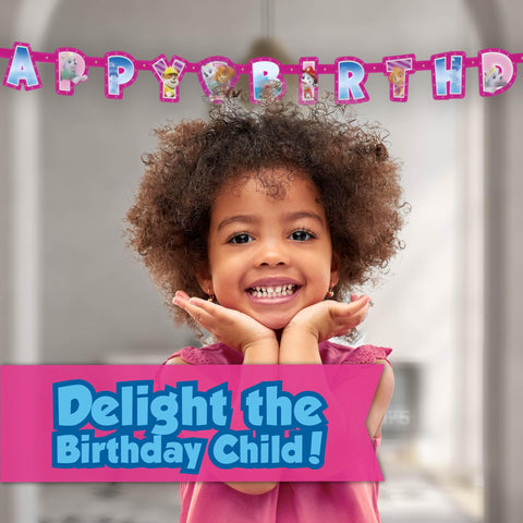 Unique Skye Paw Patrol 'It's My Birthday' sticker serves as a playful keepsake.