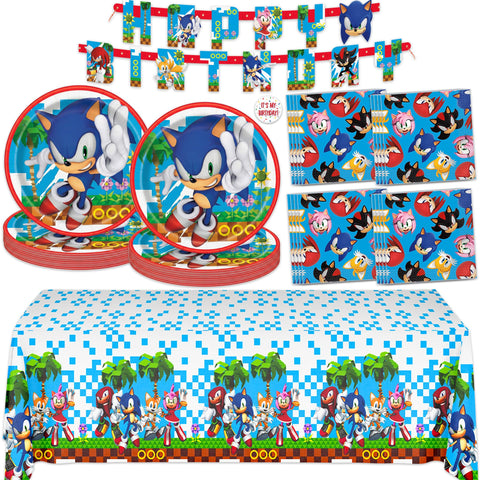 Unique Sonic banner 6.25ft adds festive flair to your party setup.