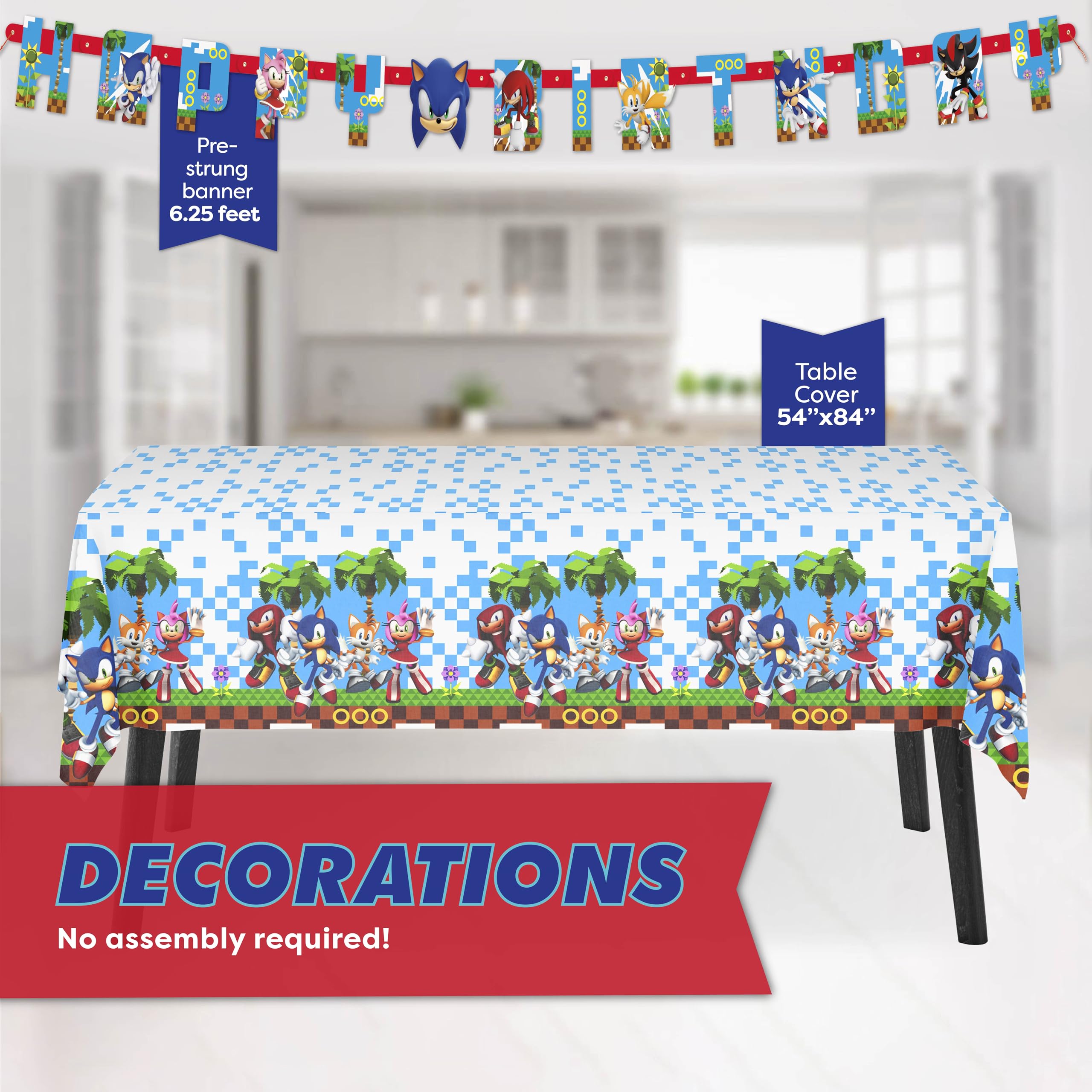 Unique Sonic 6.5-inch napkins absorbent for quick cleanups