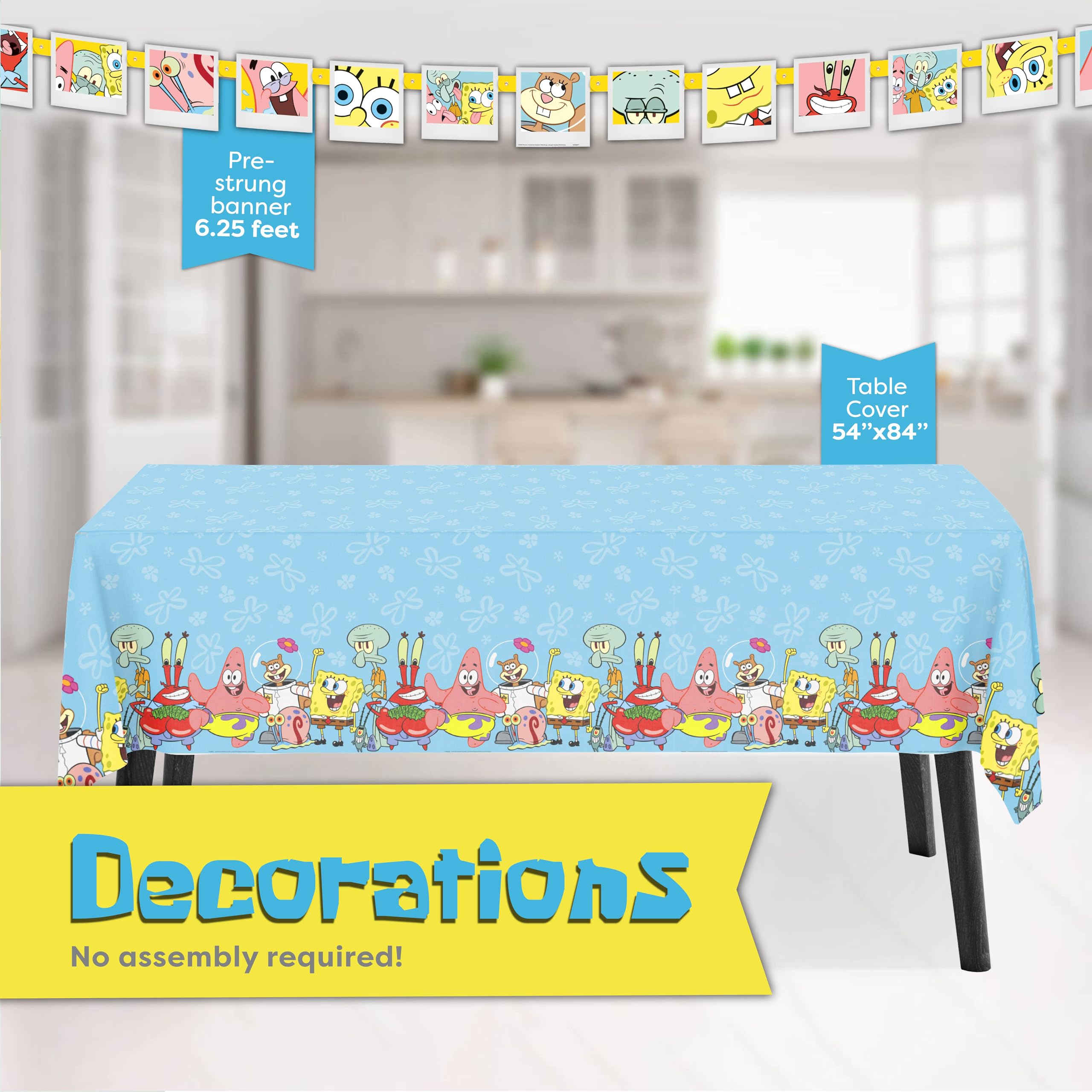 Unique Spongebob dinner plates provide sturdy, leak-resistant serving for meals.