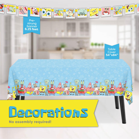 Unique Spongebob dinner plates provide sturdy, leak-resistant serving for meals.