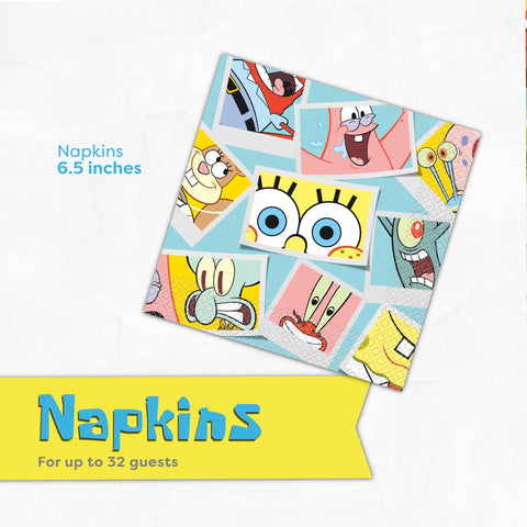 Unique Spongebob party decor set for quick, cohesive setup.