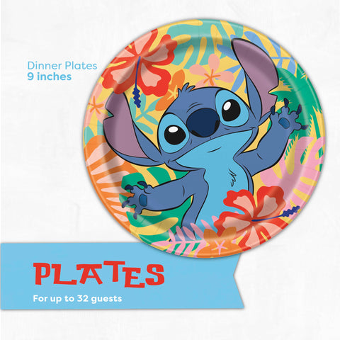 Unique Stitch birthday sticker honors the guest of honor.