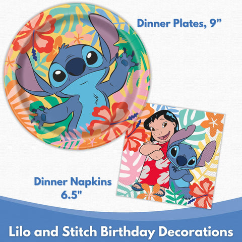 Unique Stitch officially licensed set reinforces authentic character theme for guests.