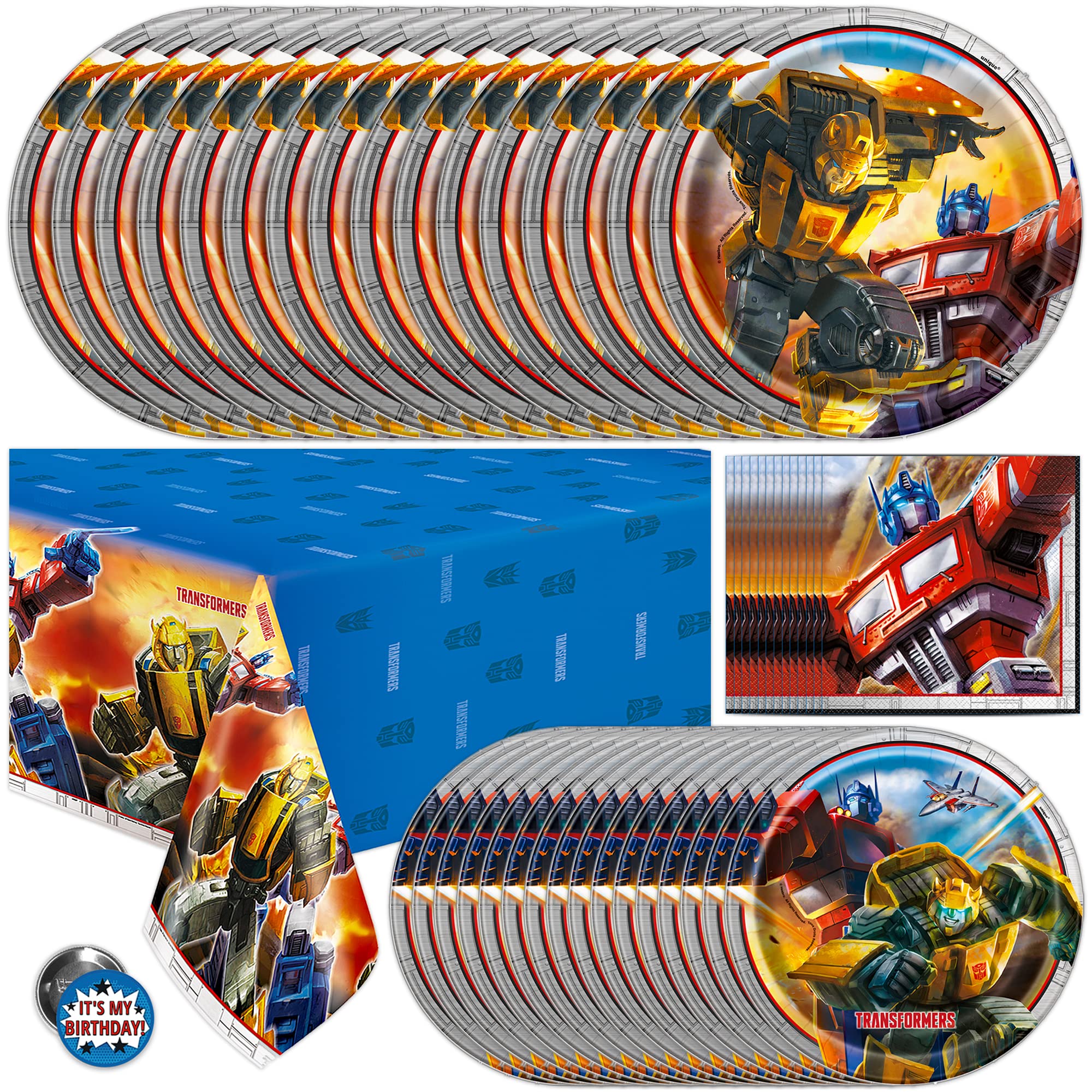 Unique Transformers table cover 54x84 inches for spill protection and clean setup
