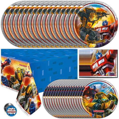 Unique Transformers table cover 54x84 inches for spill protection and clean setup