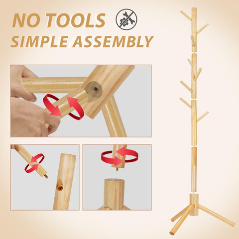 Unisakey coat rack in an office setting for clutter-free spaces