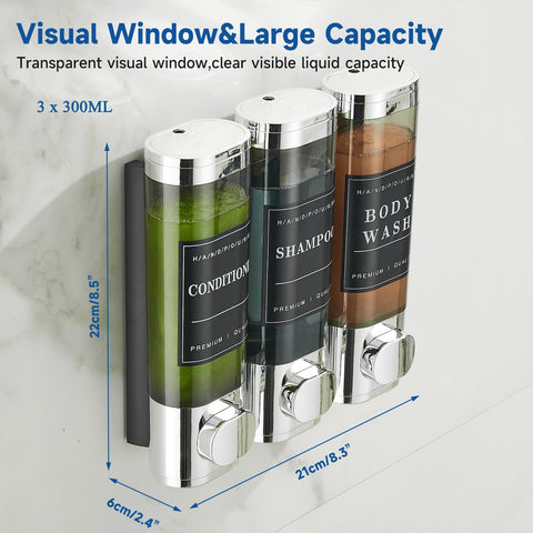 Unisense transparent liquid window enables easy refills and monitoring.