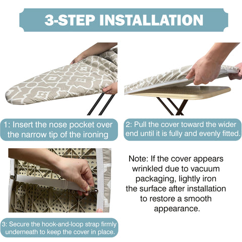 UniSimp cover with fasteners keeps the surface stable
