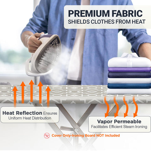 UniSimp geometric-pattern cover adds style while protecting fabrics