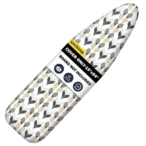 UniSimp ironing-board cover 15x54 natural cotton for a clean, chemical-free ironing surface