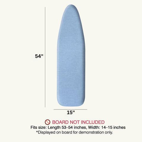 UniSimp ironing board cover scorch-resistant padding helps withstand high heat without scorching