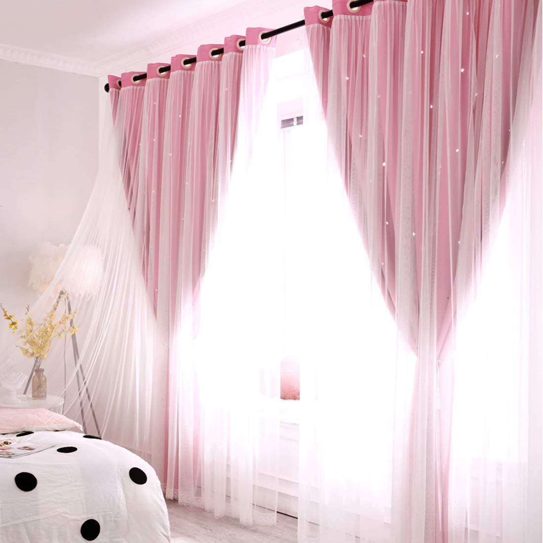 UNISTAR Stars star-cutout design creates dreamy night-sky view