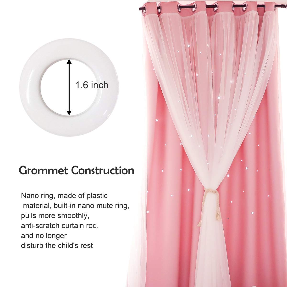 UNISTAR Stars easy-care fabric is machine washable for busy homes