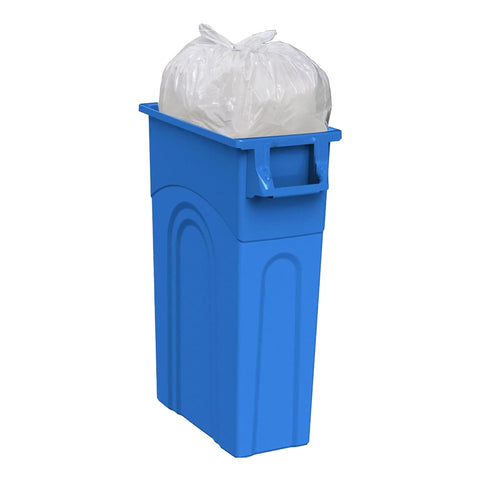 United Solutions Highboy bin front view, convenient top handles for easy transport