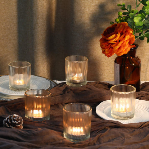 Uniteland easy-clean tea light holder simplifies setup and cleanup