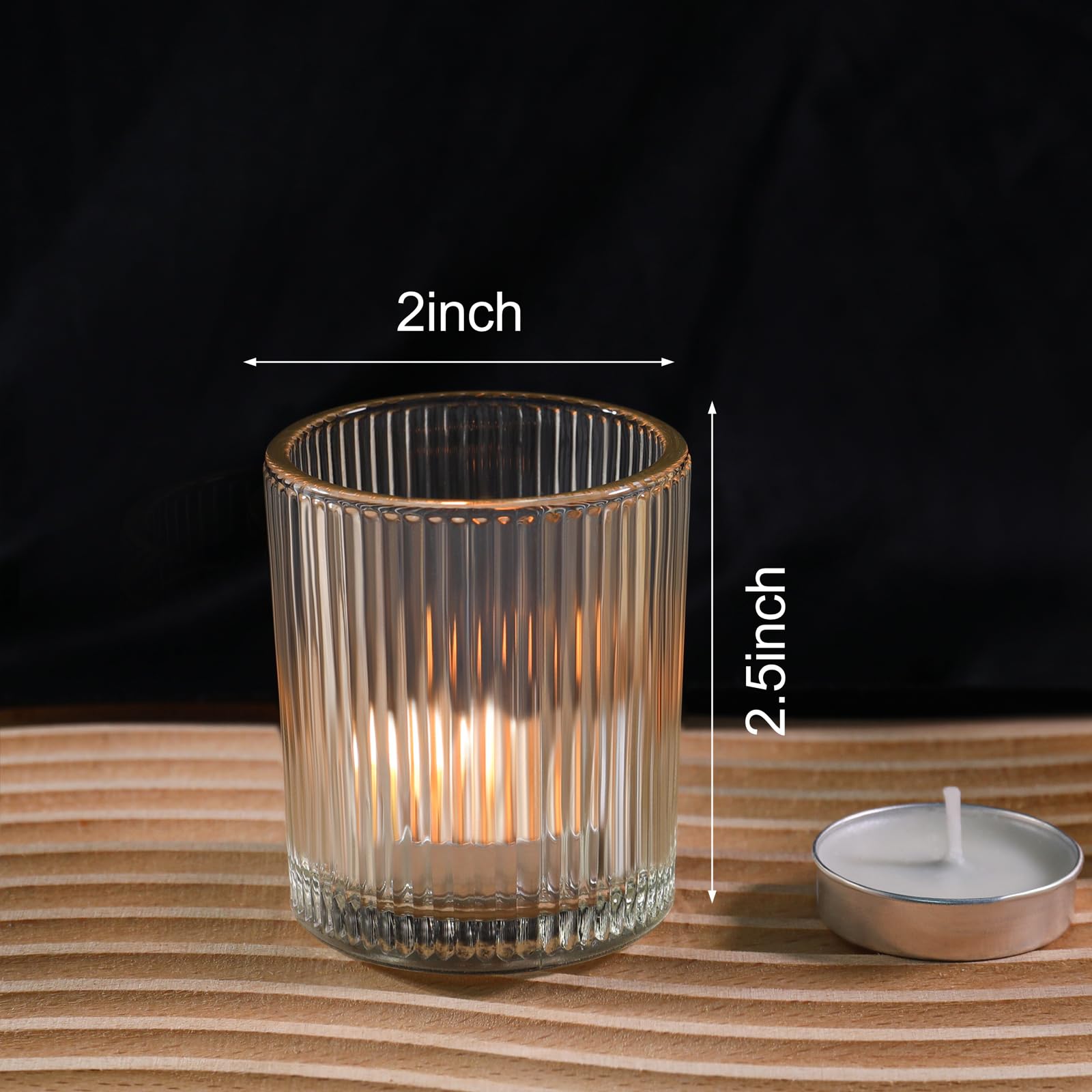 Uniteland wedding tealight holder enhances tables as a centerpiece