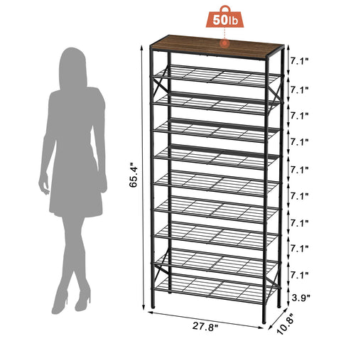 UNITSTAGE three-iron-sheets design keeps heels in place