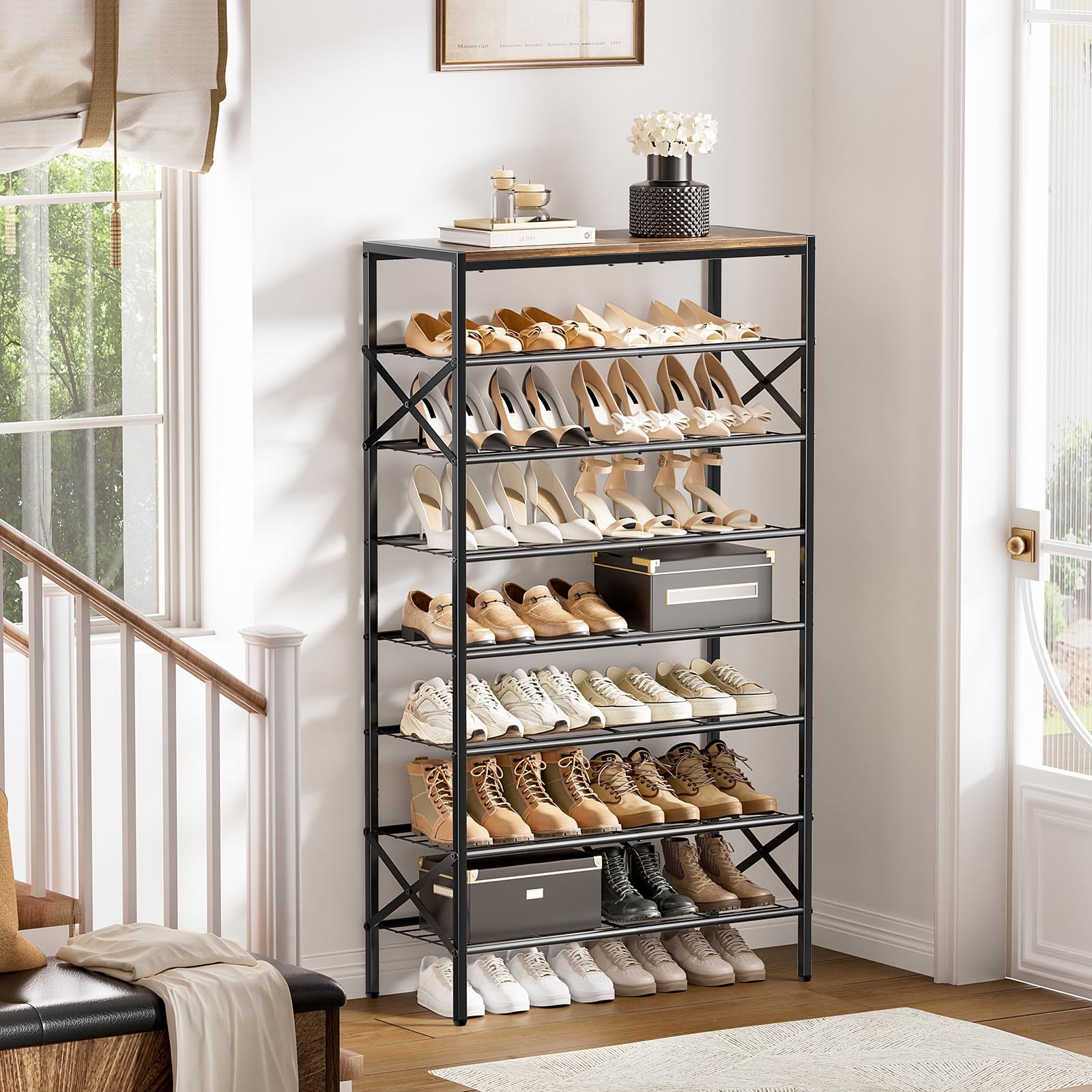 UNITSTAGE high heel support with two iron sheets keeps heels secure.