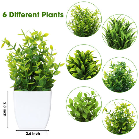 Unittype magnolia artificial plant in white pot provides soft greenery