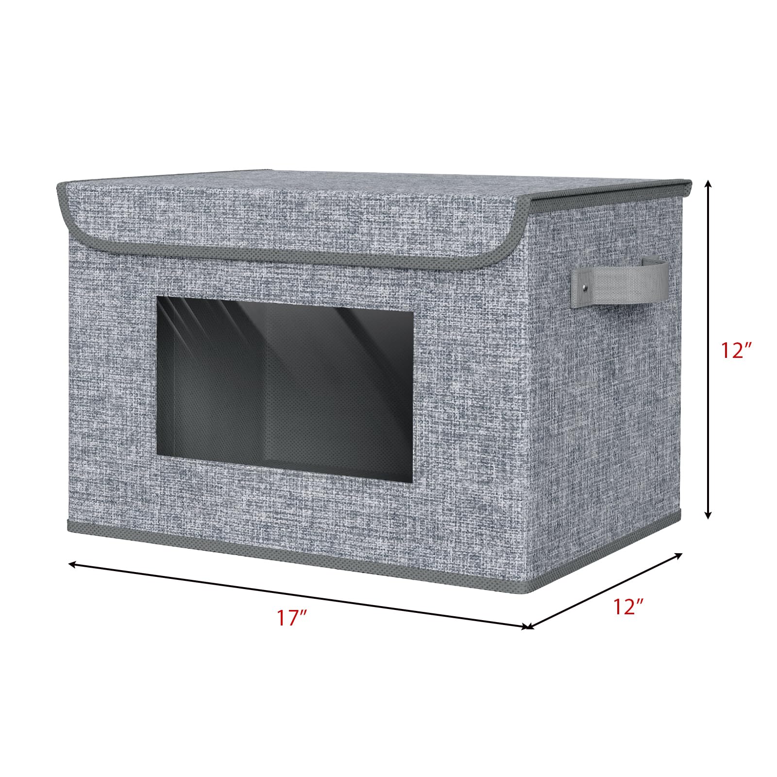 Univivi stackable bins in a closet maximize space and organization.