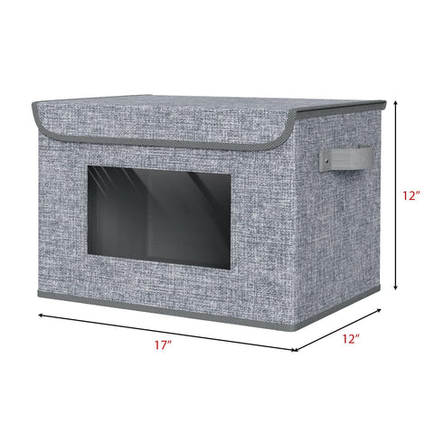 Univivi stackable bins in a closet maximize space and organization.