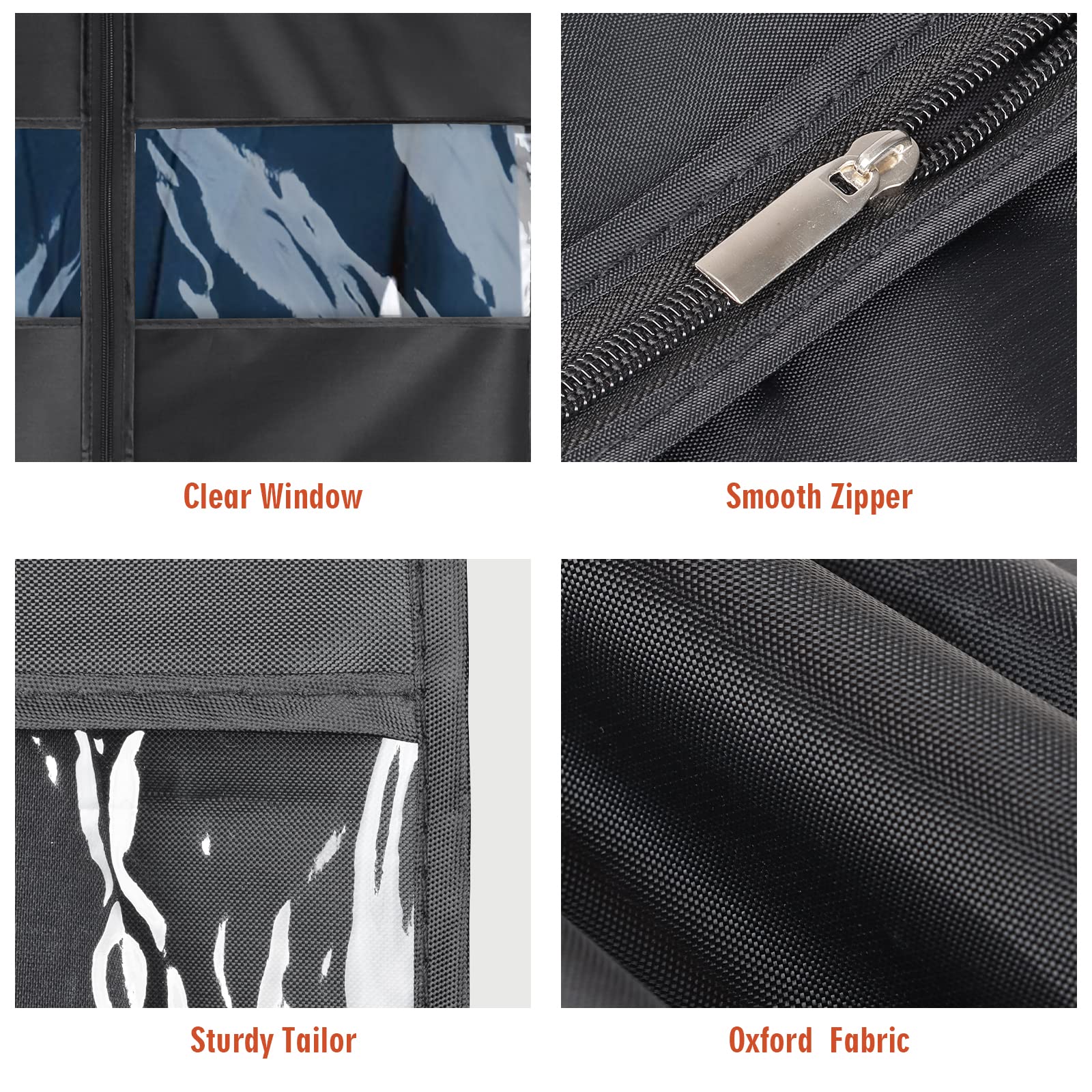 Univivi durable zipper prevents derailment for reliable garment protection on the go.