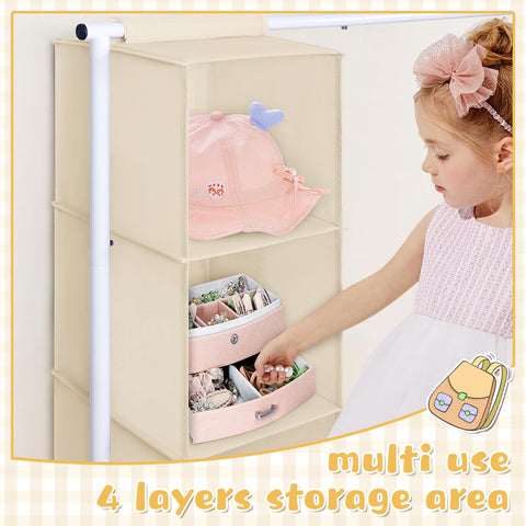 Univivi kids rack easy assembly with included parts