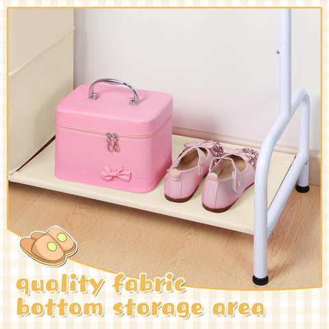 Univivi kids rack in a nursery or playroom for organization