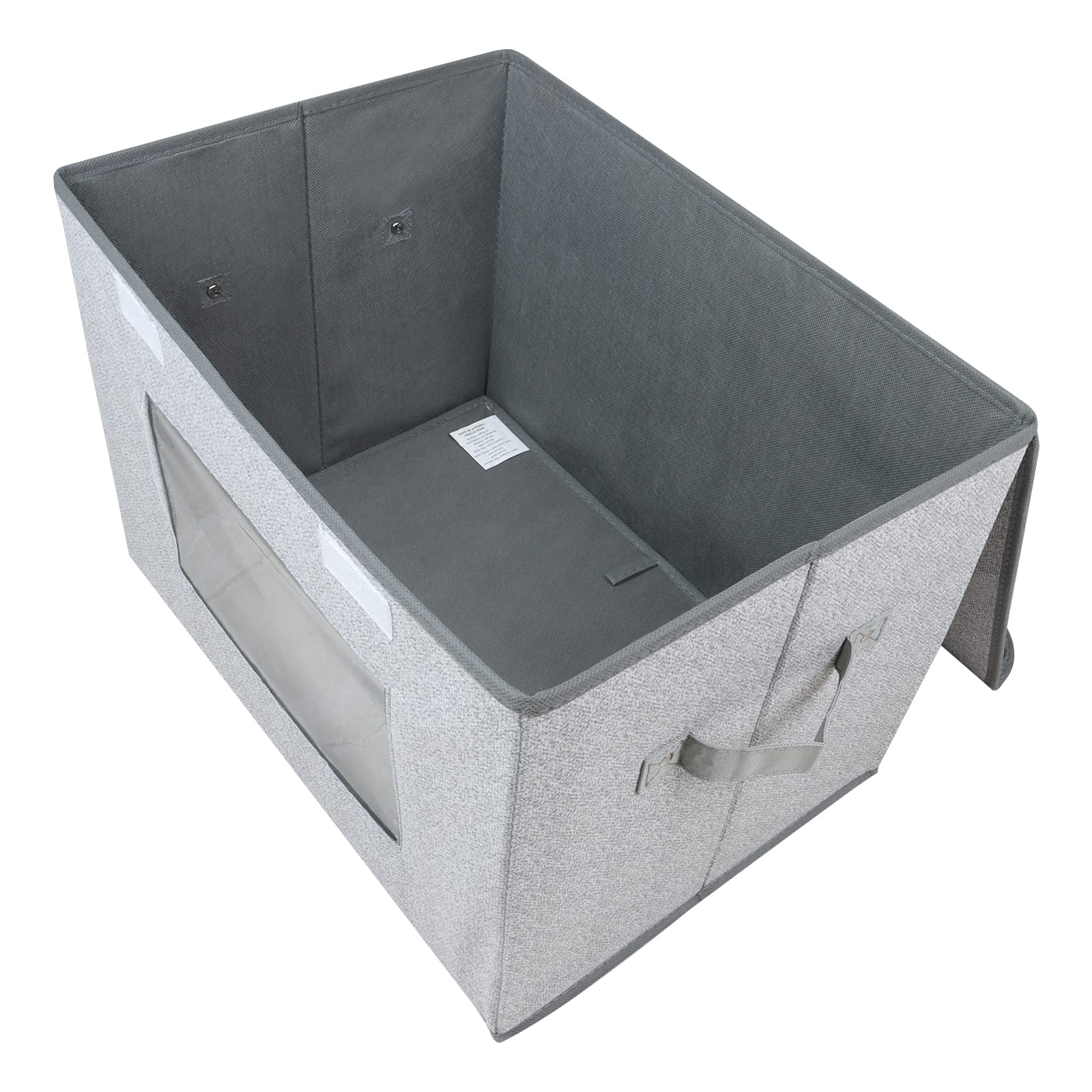Univivi see-through window bin for quick content view and easy access.
