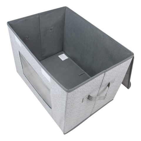 Univivi see-through window bin for quick content view and easy access.