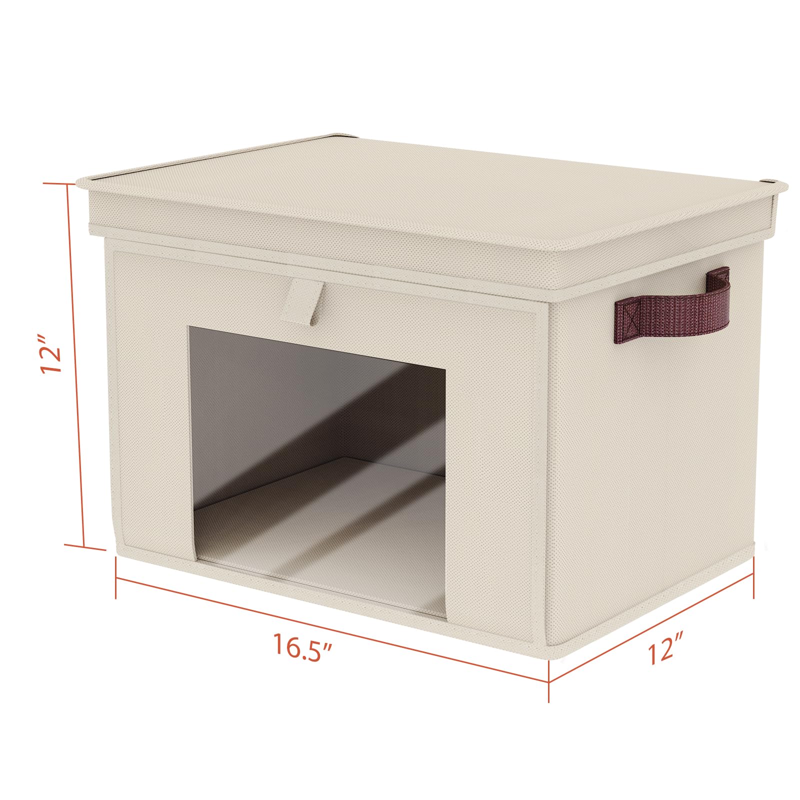Univivi neutral beige color blends with any home decor.