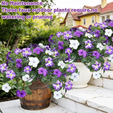 Unlemoni terrace and balcony outdoor flower set for vibrant space