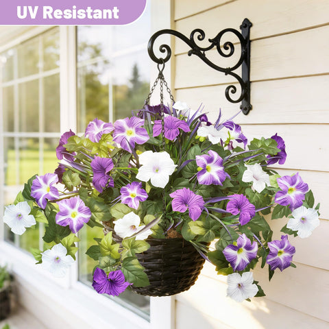 Unlemoni UV resistant outdoor artificial flowers for long-lasting color.