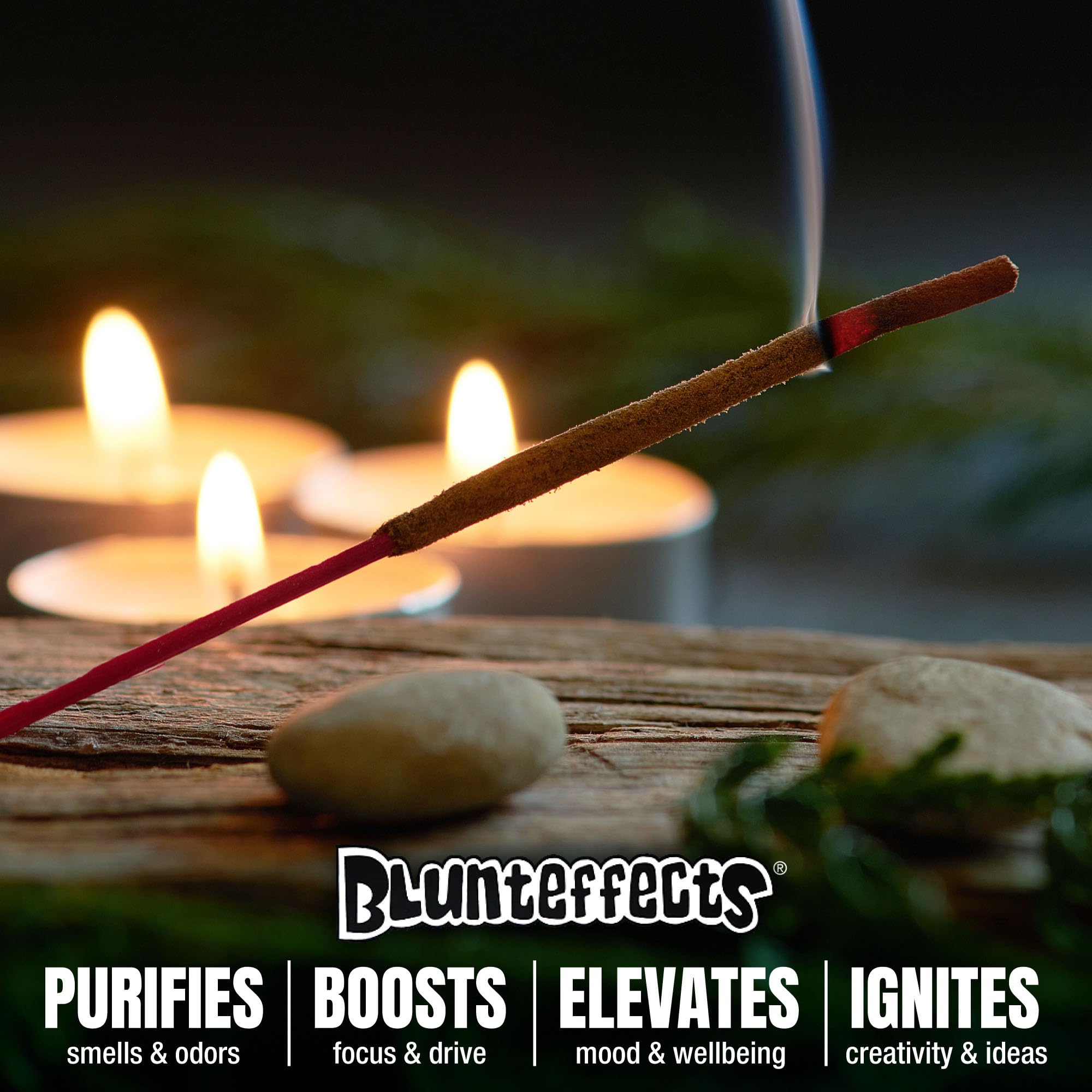UNP Blunteffects incense sticks with long burn time perfect for mindful rituals.
