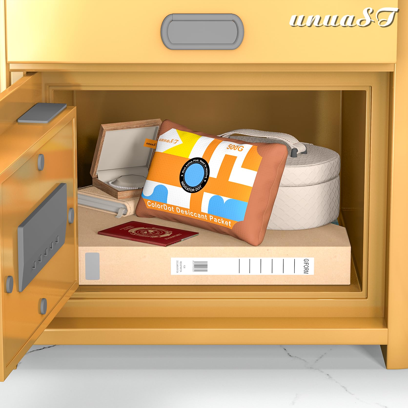 unuaST 6-minute microwave recharge for quick moisture reset