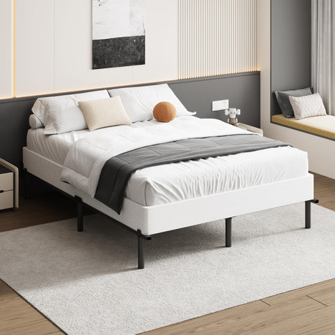 UOMEUR fabric cover adds a clean, finished look to your bed.