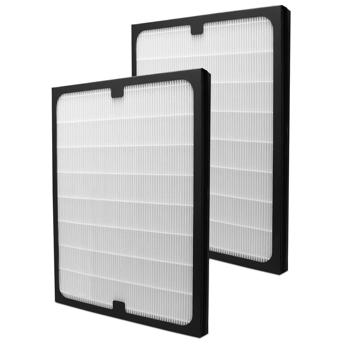 UOUOLONUN Blueair 200/300 replacement filter front view for cleaner indoor air