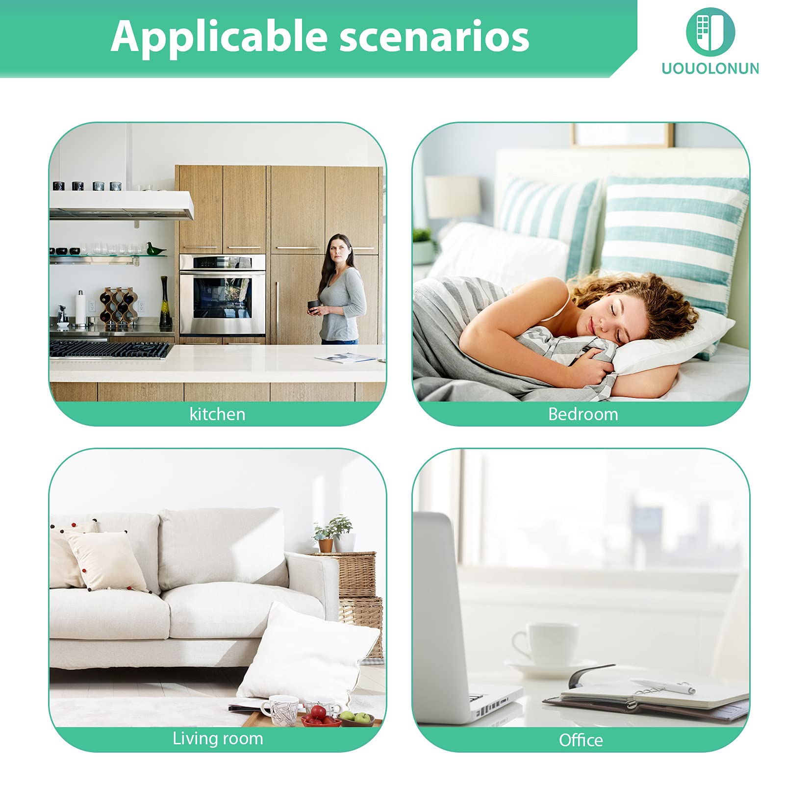 UOUOLONUN Blueair 200/300 replacement filter with true HEPA technology improves air capture