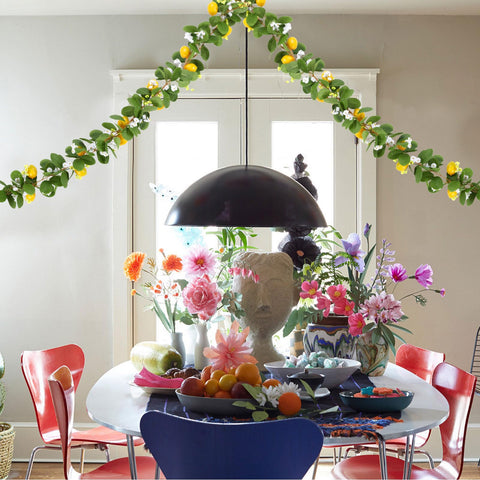 U'Artlines greenery leaves detail highlighting natural look for interiors