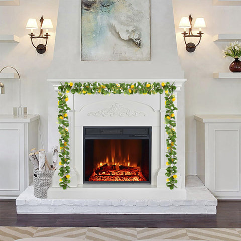 U'Artlines wedding event decor with lemon vines creates festive accents