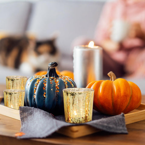 UPBUD durable glass votive holder designed for safe heat tolerance